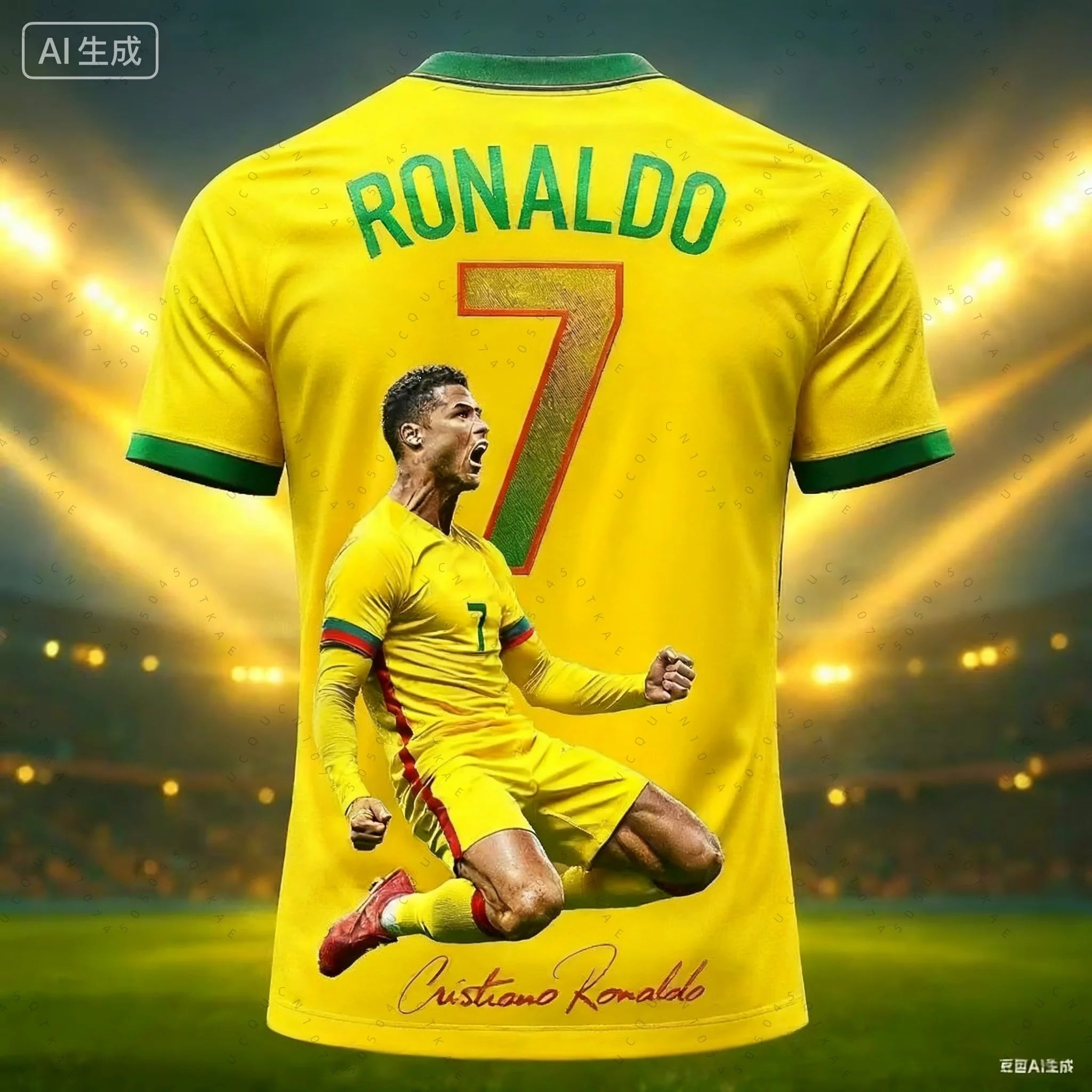 2026 Football Jersey 3d Printed No.7 Ronaldo Boy Girl Training Women's Sports Breathable Short Sleeve Kids Men Cycling T-Shirts