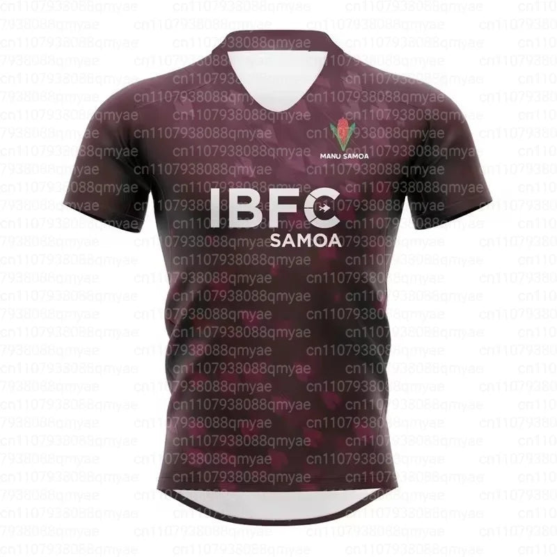 Samoa Rugby Home Games 2026 New Rugby Jerseys, T-shirts, Tops, Sports Shirts and Family Clothing for Boys FamilyMatching
