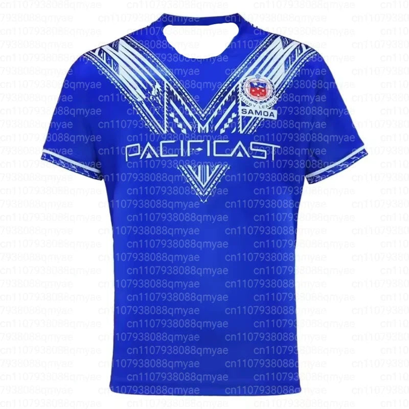 Samoa Rugby Home Games 2026 New Rugby Jerseys, T-shirts, Tops, Sports Shirts and Family Clothing for Boys FamilyMatching