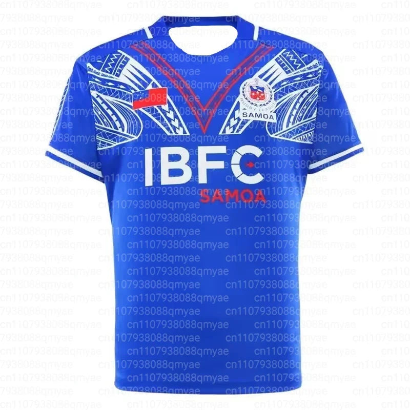 Samoa Rugby Home Games 2026 New Rugby Jerseys, T-shirts, Tops, Sports Shirts and Family Clothing for Boys FamilyMatching